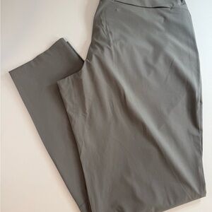 NWT Fabletics The Only Pant-Classic Fit Men's Light Gray Pants 35x34